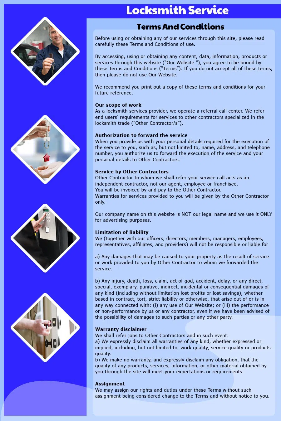 Express Locksmith Store Austin, TX 512-351-4945 - TermsAndCondition-15